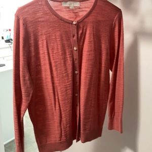 Loft 100% cotton cardigan